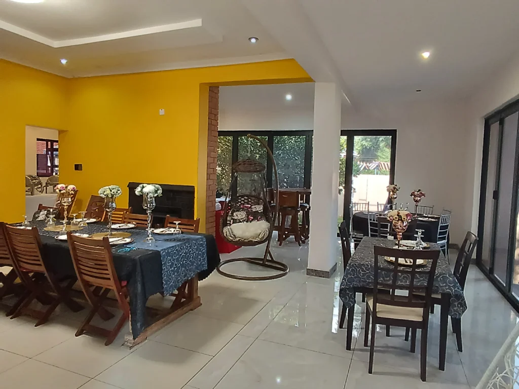 Manasseh Guest House Dining Area